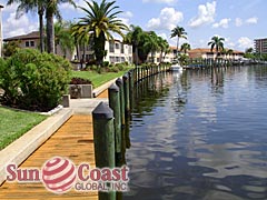 View Down the Canal From Waterside West